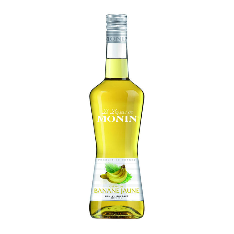 LIQUEUR MONIN CREME DE BANANE JAUN 70CL (1 pz)